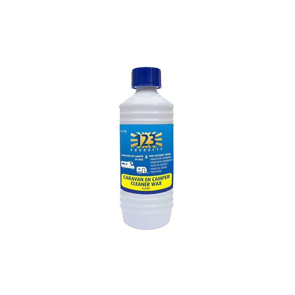 123 Flash caravan en camper wax 500 ml - Afbeelding 2