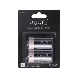 1000 extra branduren voor deze set (3x 2pack C + 1x 4pack AA batterijen)