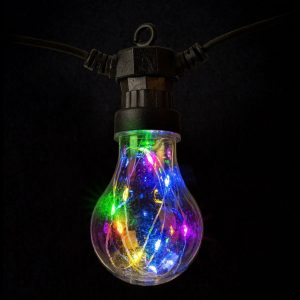 Bardani Outdoor Sfeer Verlichting lichtsnoer 4,5m multi colour